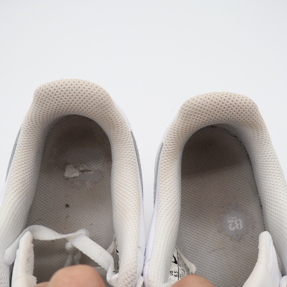 Nike Air Force 1 07 Womens 6.5 White Low Top Sneakers 315115-112 Triple White - Picture 9 of 14